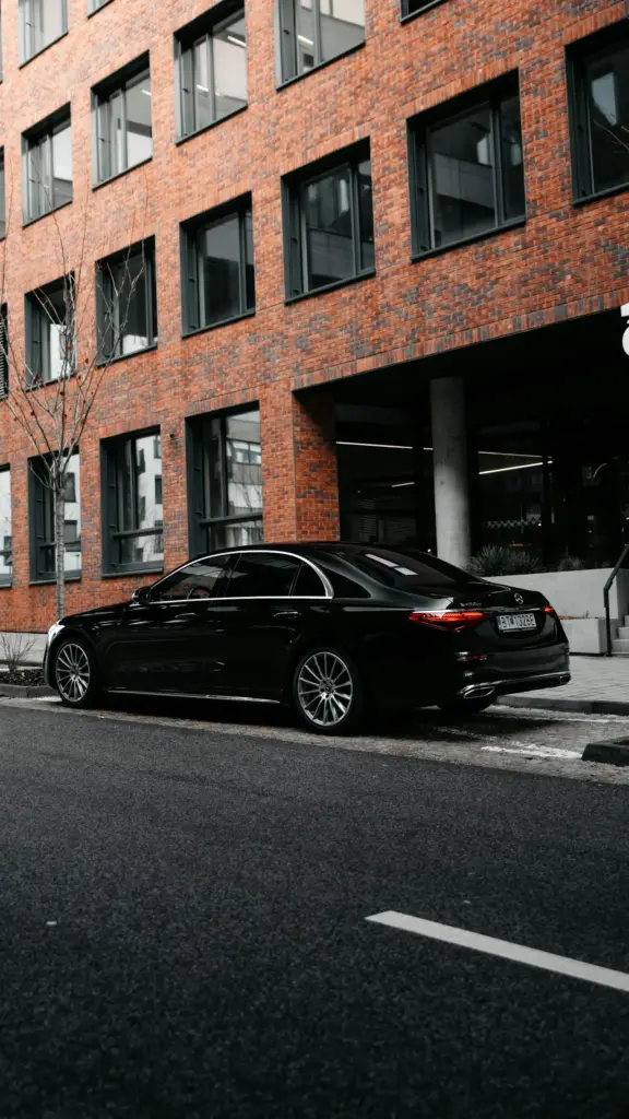 Mercedes S-Class chauffeur car for a Rhodes Airport private transfer