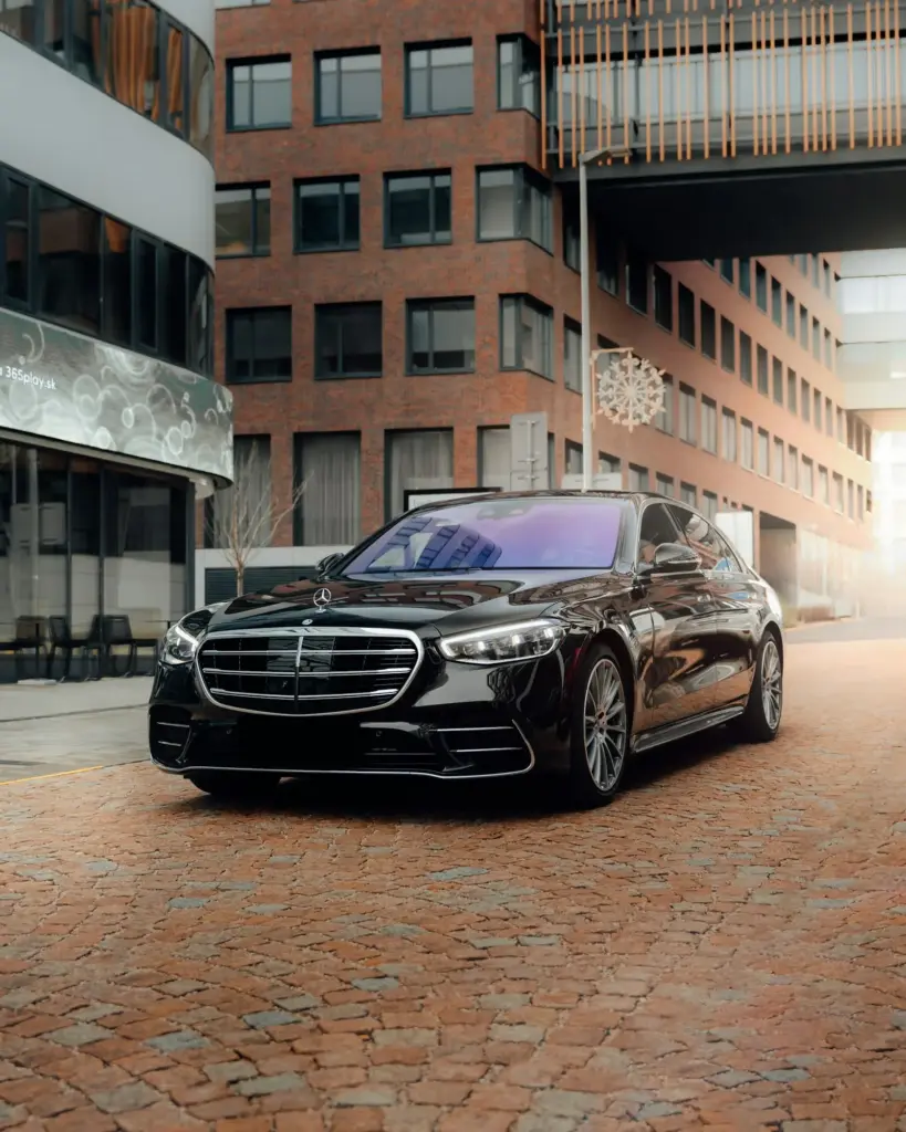 Mercedes S-Class for a Rhodes VIP transfer