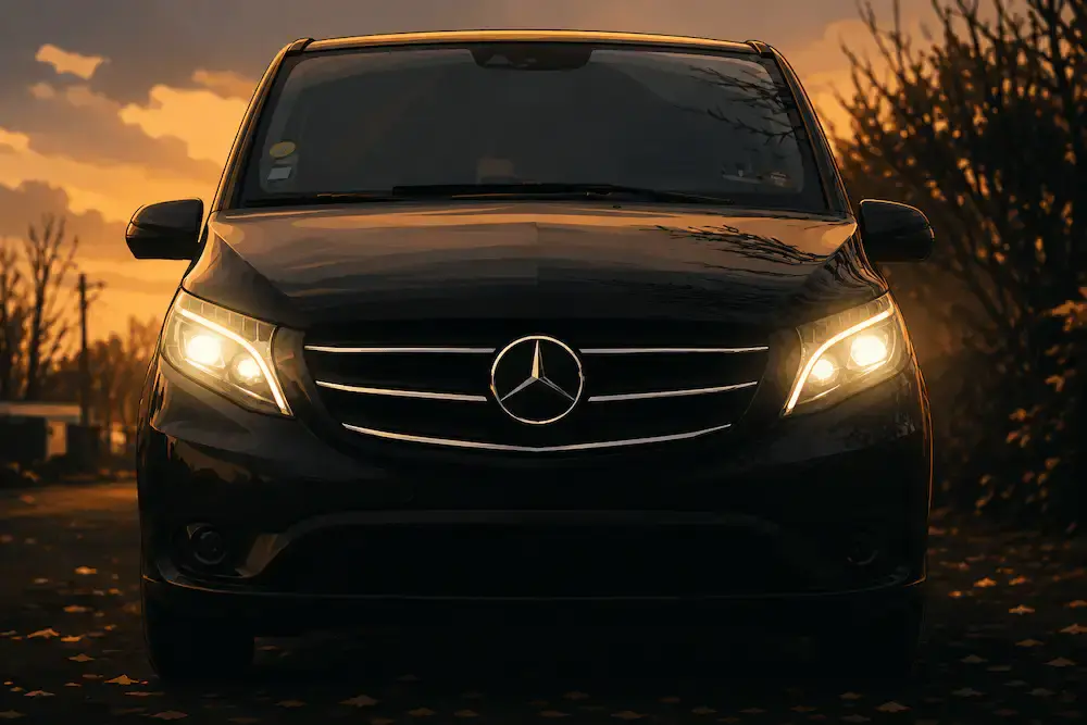 Mercedes V-Class, one fixed price for the whole group, Rhodes transfer prices